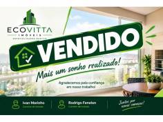 Cobertura Ecovitta I 4 quartos | 2 vagas | Lazer completo I Buritis